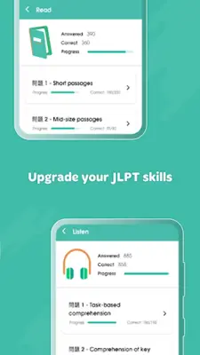 JLPT test N1-N5 Migii android App screenshot 3
